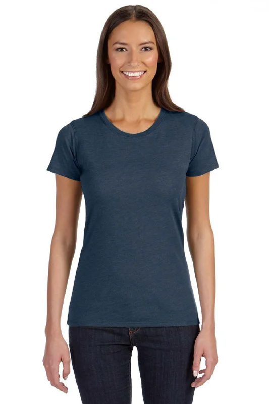 Savings Galore Econscious Womens Short Sleeve Crewneck T-Shirt - Water Blue