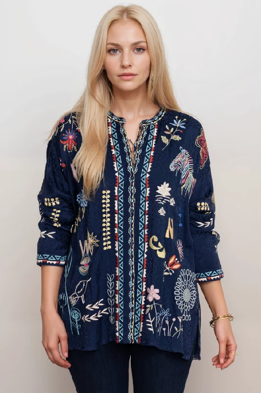 Don't Miss Johnny Was Biya Oanna Blouse B13024B1 Boho Chic