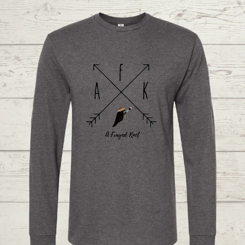 Act Fast Long Sleeve Graphic Tee-AFK Logo-Long Sleeve Tee