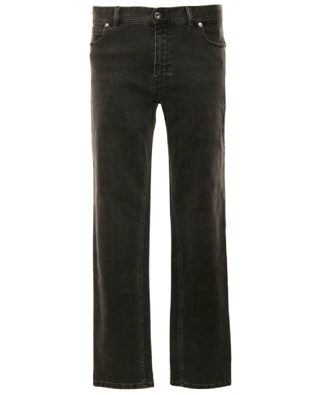 Anthracite 5 Pocket Denim Pant