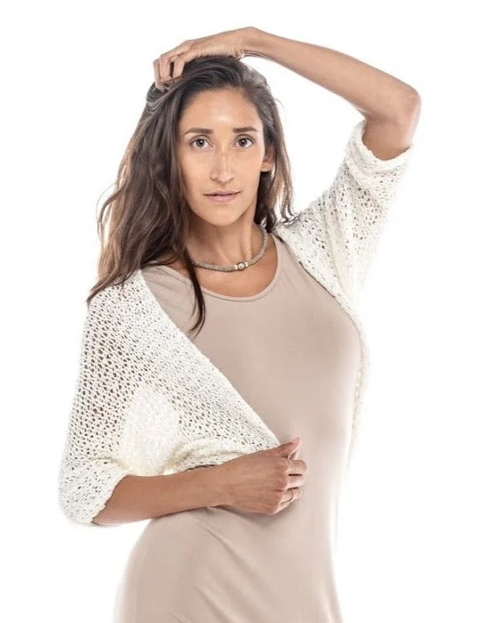 Holiday Sale Overstock color of Knitted Bolero Popcorn