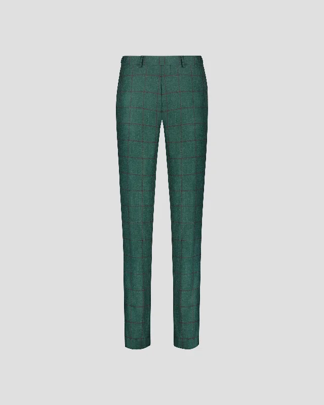 SG Dress Trouser - Green Window Pane