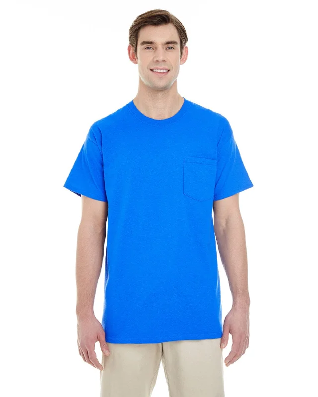 Gildan Pocket T-Shirt | Royal