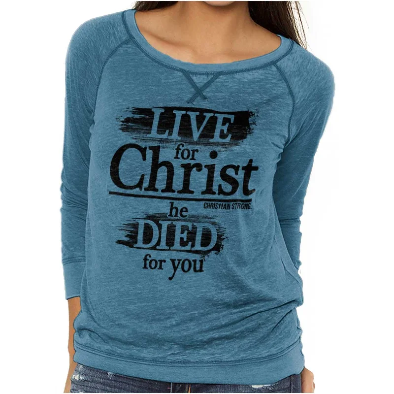 Bonus Savings Live For Christ Vintage Fashion T