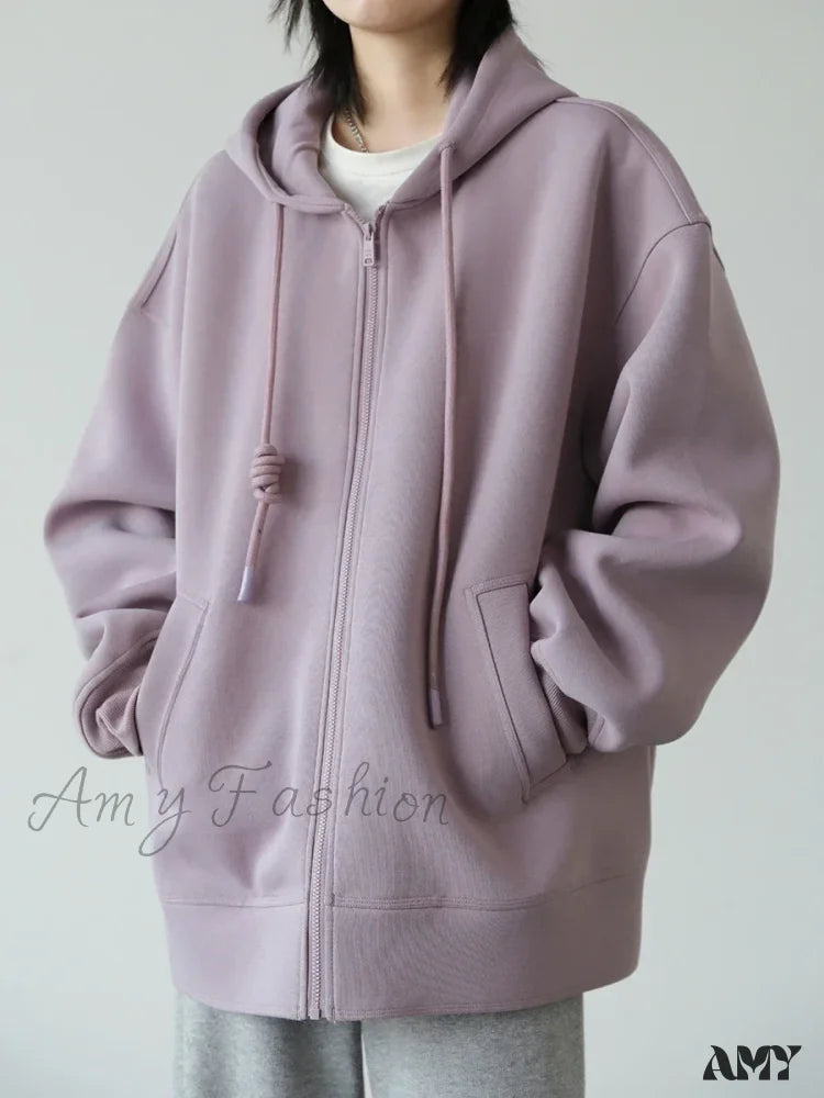 Factory Direct Sale Solid Loose Casual Comfortable Trendy Stylish Elegant Classic Hoodies