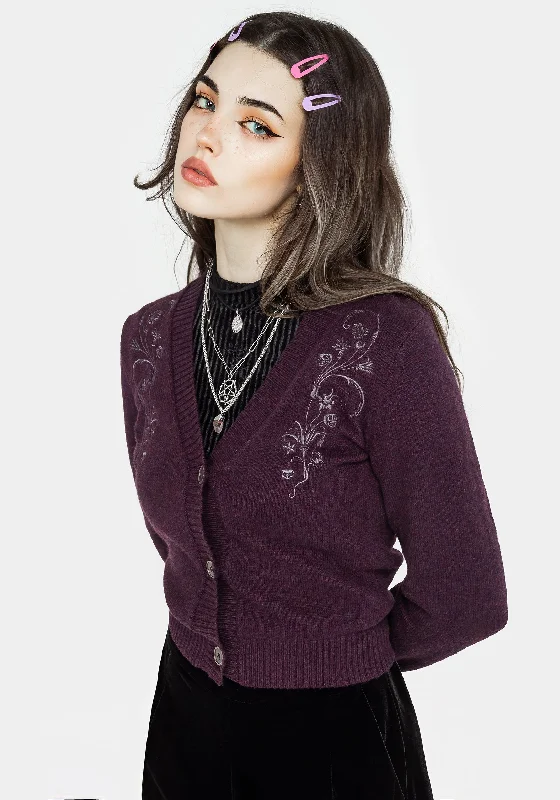 Lowest Price Poe Embroidered Cardigan