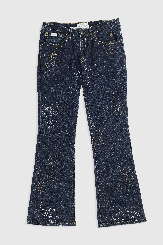 Steal Deal Deadstock Baby Phat Splatter Denim Pants