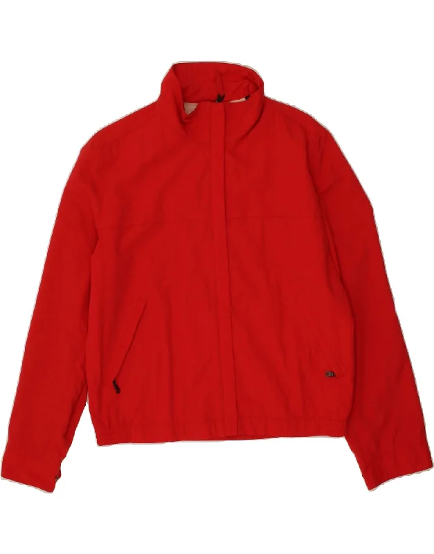 Year-End Sale MURPHY & NYE Womens Bomber Jacket UK 16 Large Red