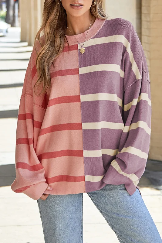 Flash Deal Araya Stripe Oversized Sweater