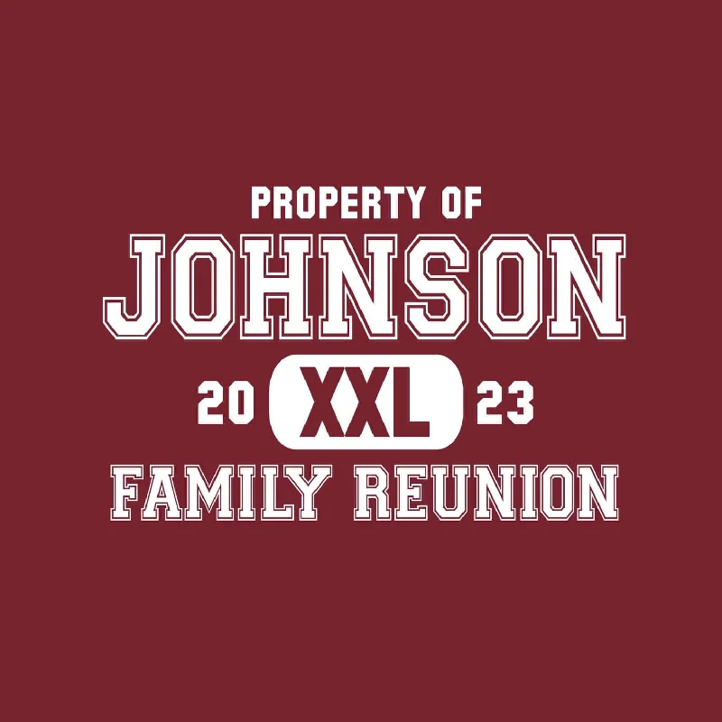 PE Shirt Family Reunion T-Shirt Design R1-30