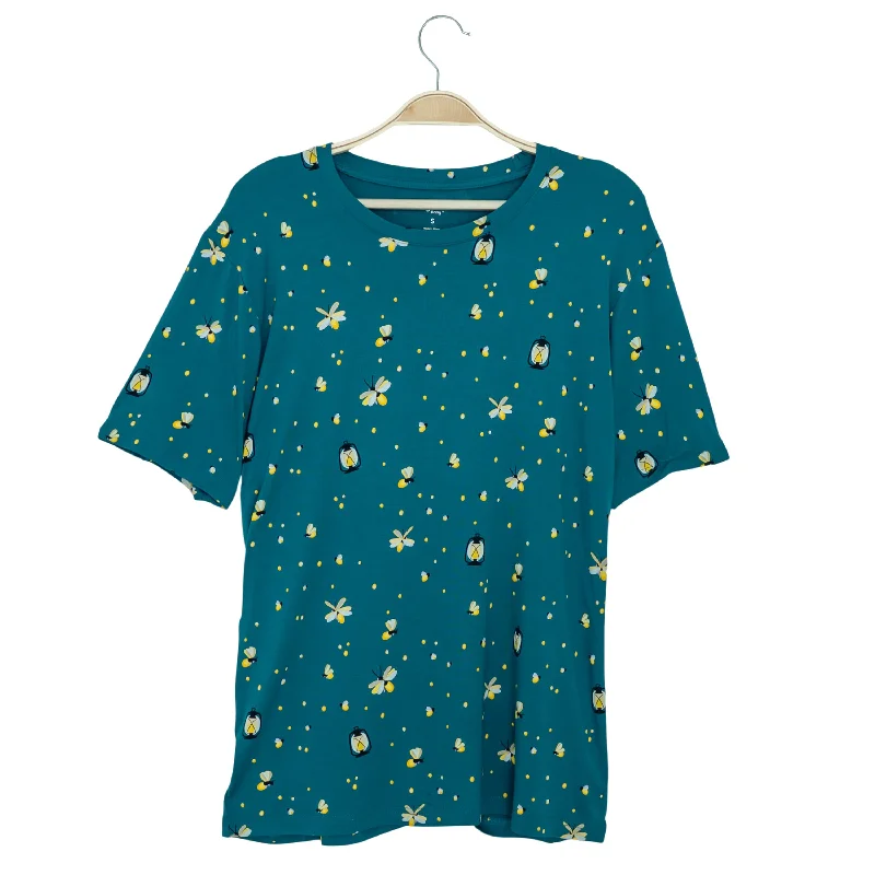 Men's Crew Neck Tee in Firefly