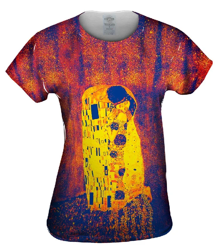 Online Only Pop Art Pop Art Klimt - "The Kiss Blue And Yellow" (1907)