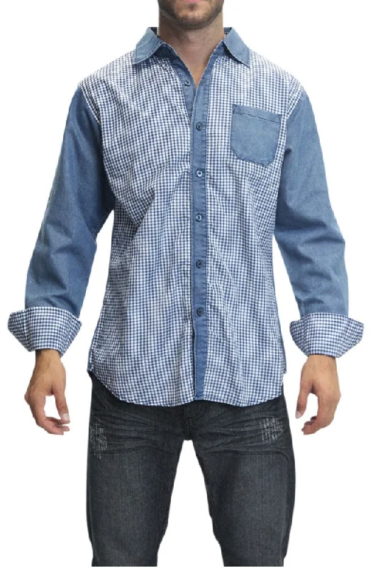 Washed Denim Button Up Shirt