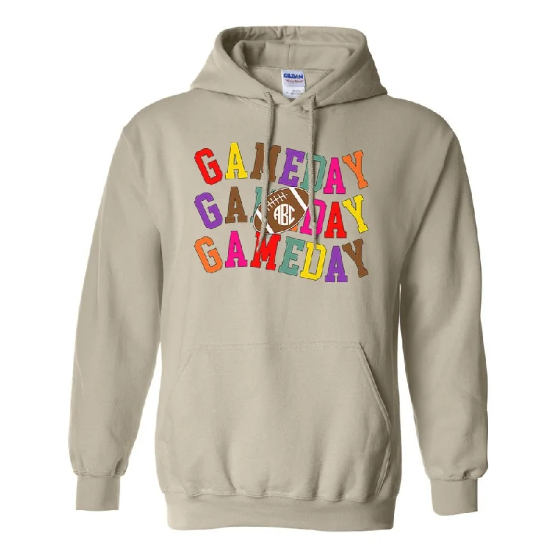 Unmissable Offer Monogrammed 'Retro Game Day' Hoodie