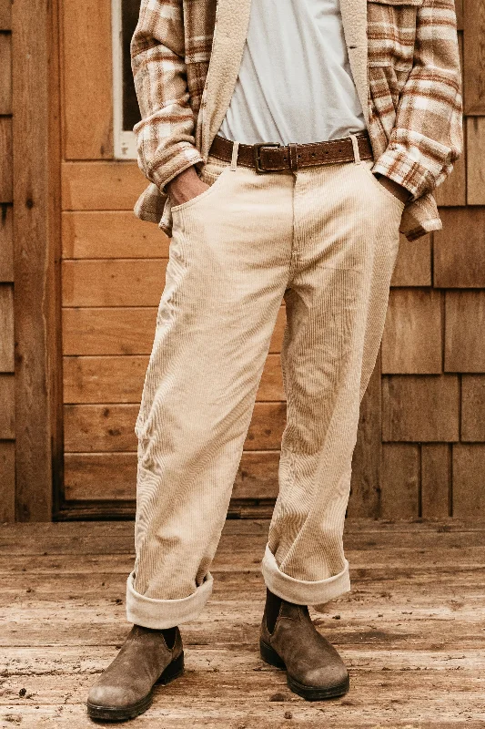 Dayton - Cream Cord Pants