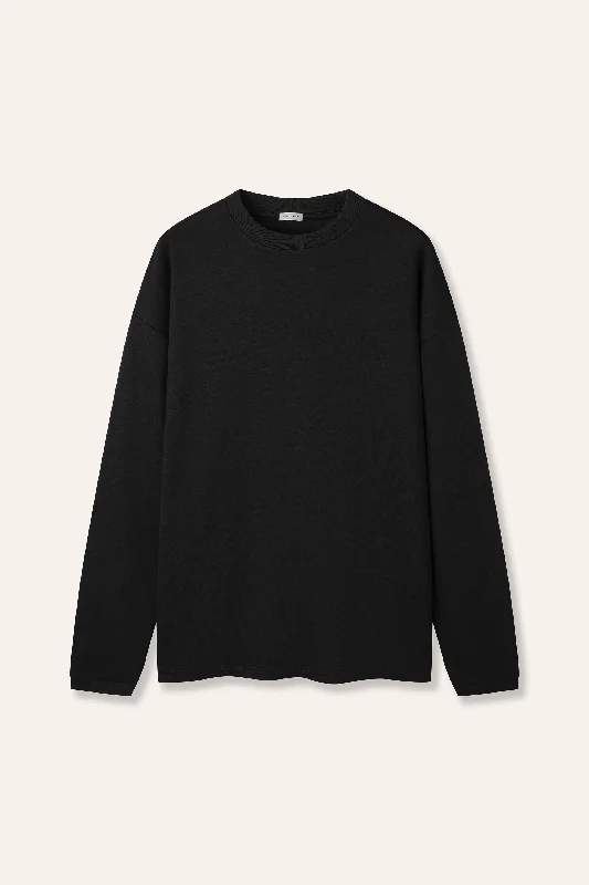 Weekend Savings Delight ANDY jersey top (Black)