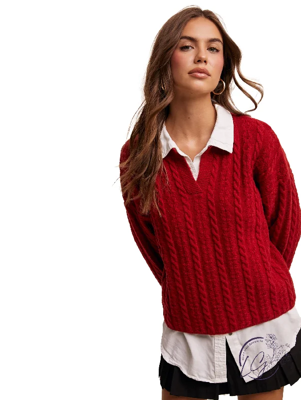 Unbeatable Prices Crisp Air Knit Sweater