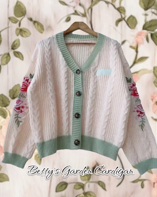 Weekend Specials You Can't Miss Betty’s Cream Floral Cardigan