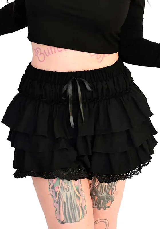 Special Discount Black Ruffle | BLOOMERS