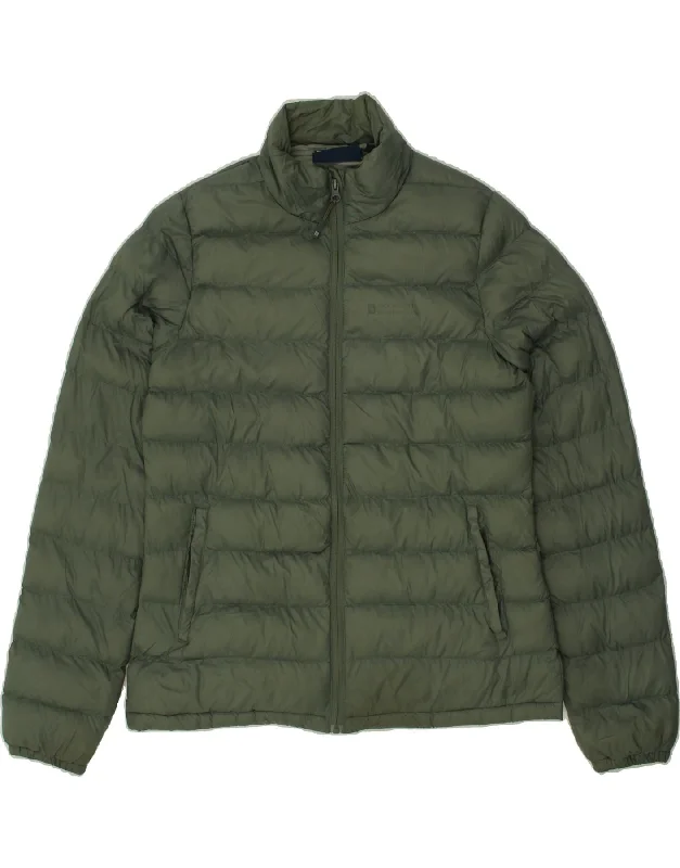 Best Bargains MOUNTAIN WAREHOUSE Womens Padded Jacket UK 12 Medium Green Nylon