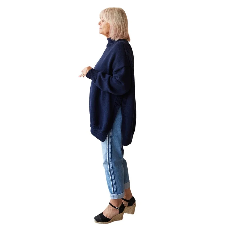 Weekend Specials to Relish Maria Jumper in Dark Navy