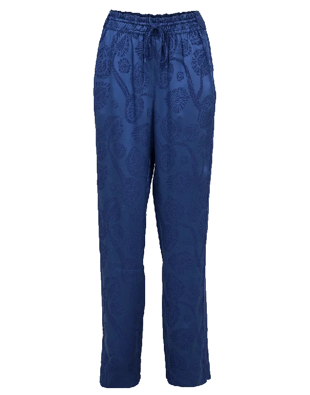 Weekend Deals That Spark Satin Jasquard Pant