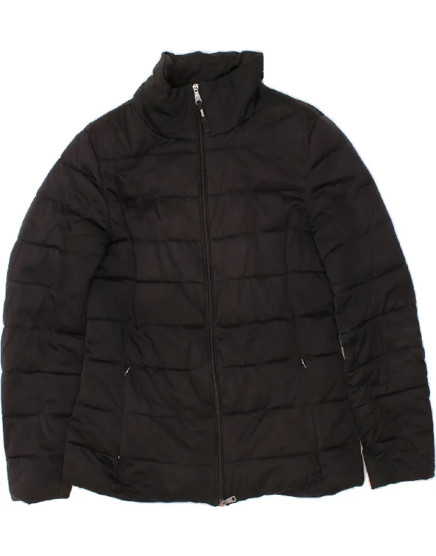 Extra Savings GEOX Womens Padded Jacket UK 16 Large  Black Polyester