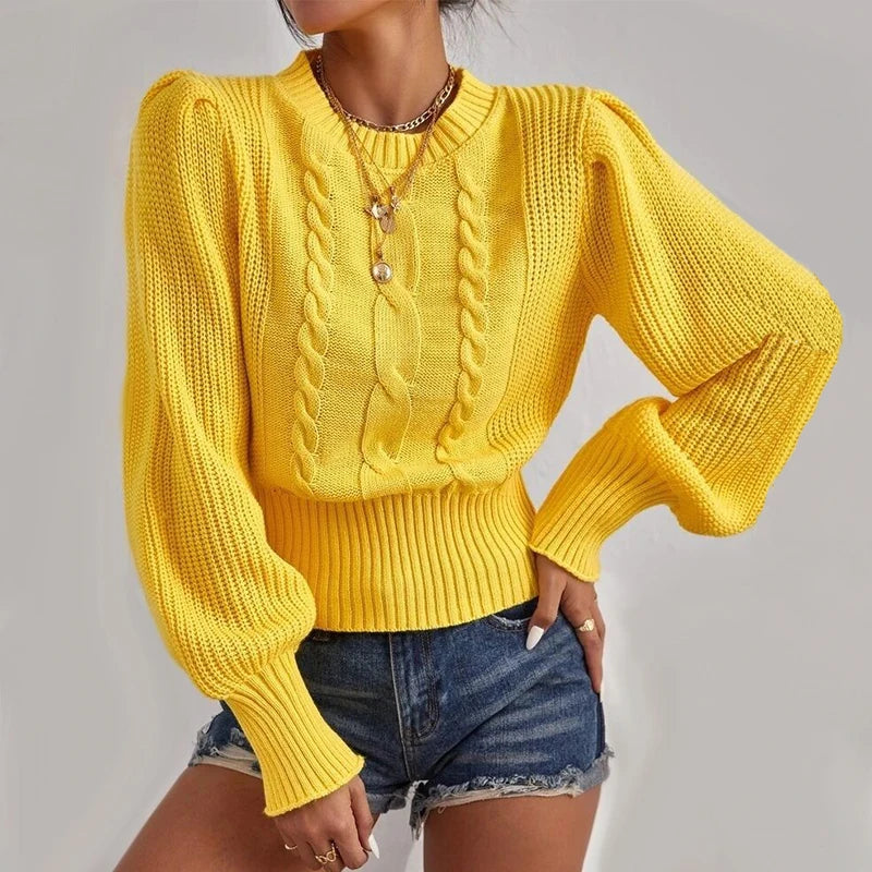 Amazing Deals Casual Turtleneck Knitted Sweater
