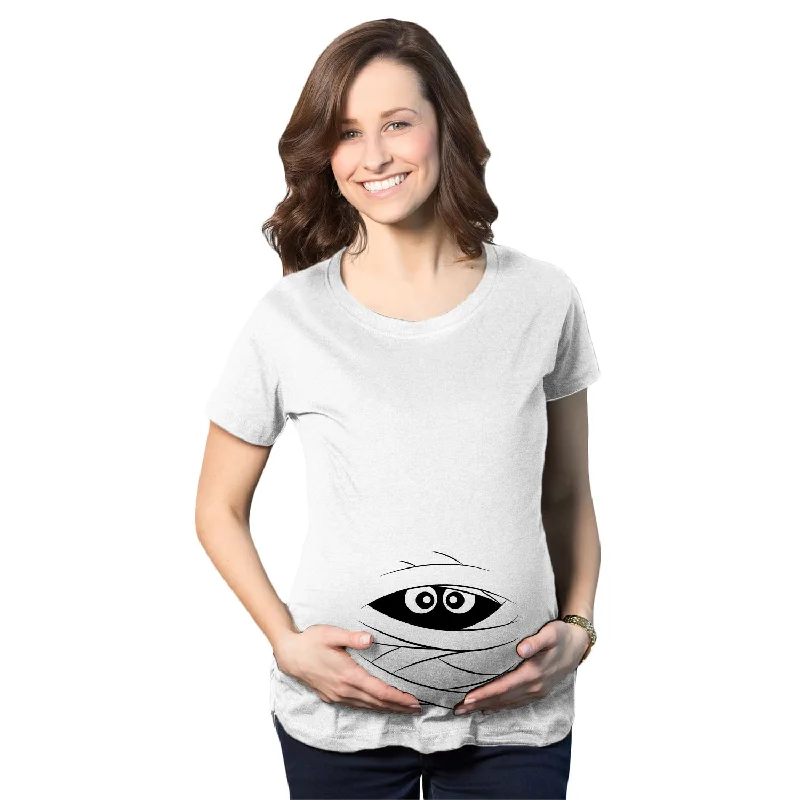 Markdown Sale Peeking Mummy Maternity T Shirt