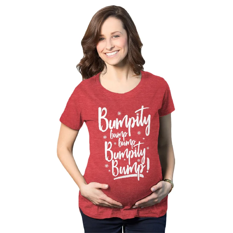 Deal Zone Bumpity Bump Bump Maternity T Shirt