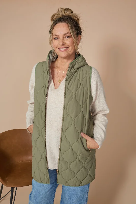 Mega Sale Ribe Vest - Sage