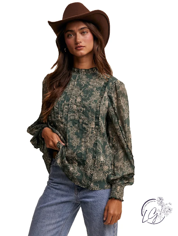 Weekend Sale: Don't Miss Out Petal Pleat Top
