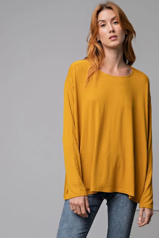 Weekend Bargains to Relish Easel Mustard Shirt
