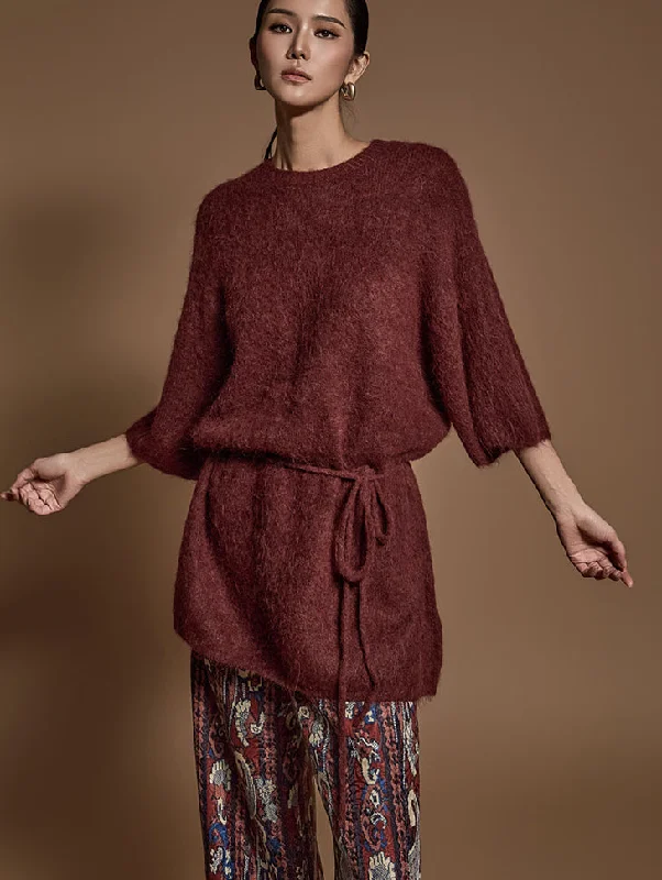 Savings Spectacular E3672 Fur Knit With Strap