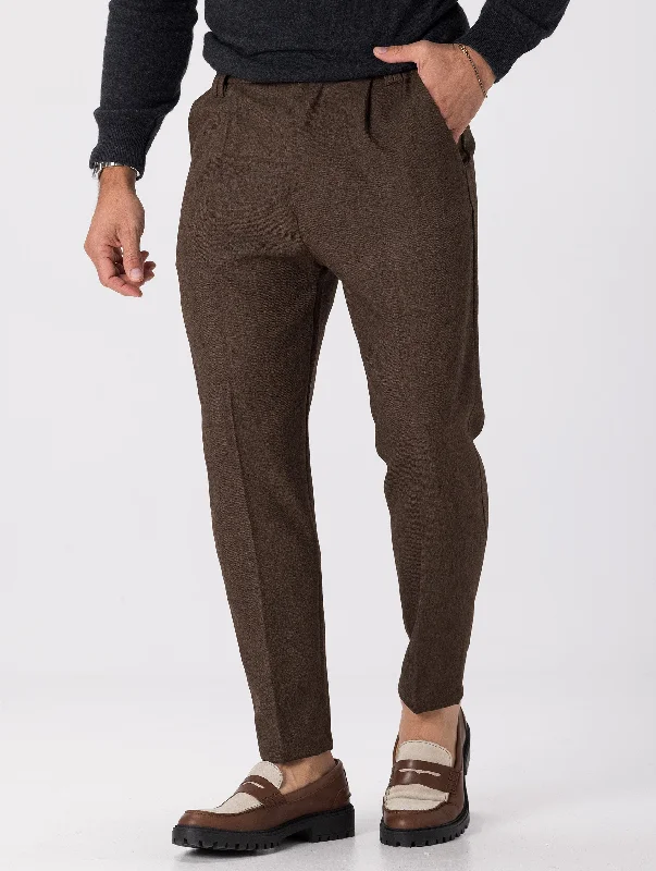 DASHER CASUAL PANTS IN COFFEE