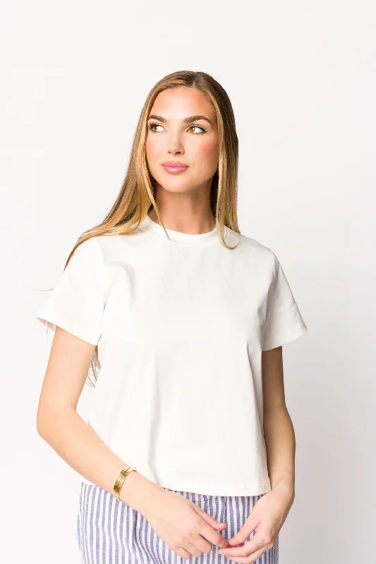 Discount Days The Lanie Top in White