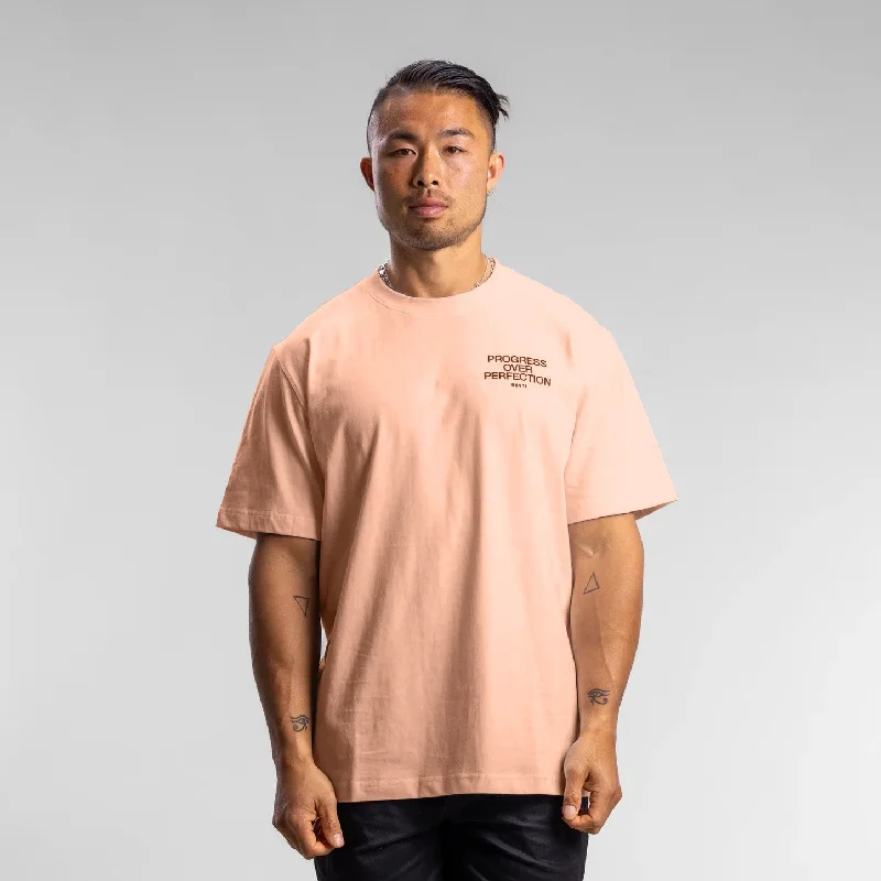 Progress Block Tee Unisex Clay