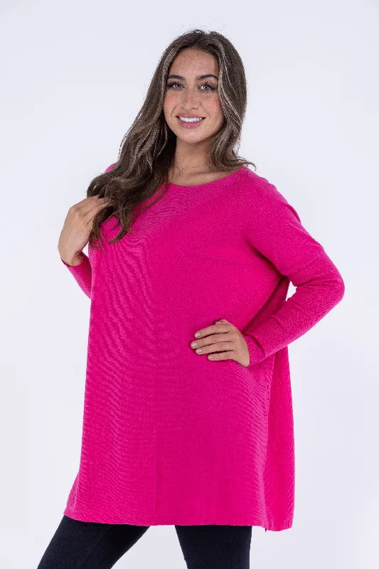 Price Fest Always Welcome Tunic Sweater * Final Sale*