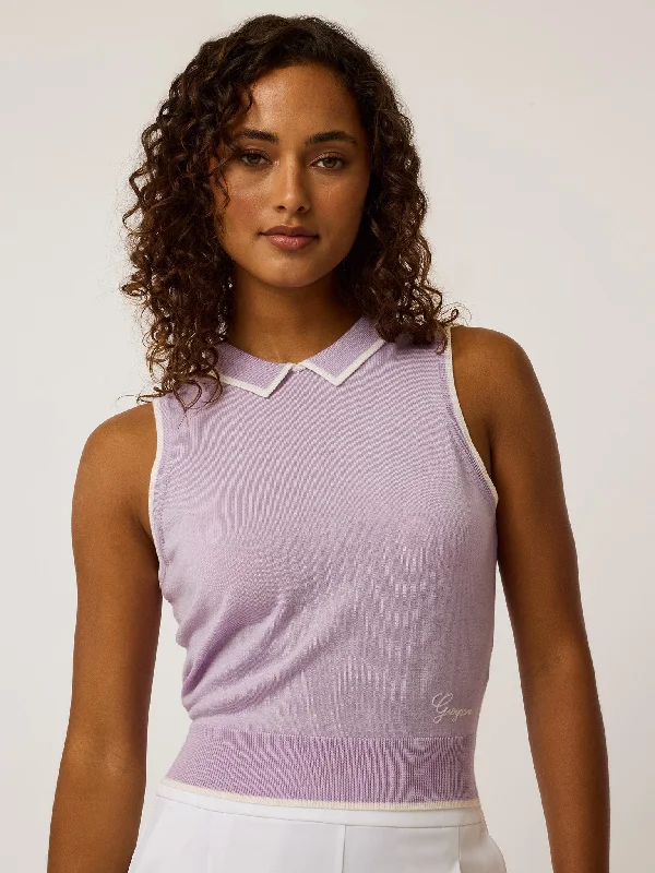 Buy Today Greyson Bardot Sleeveless Sweater Polo