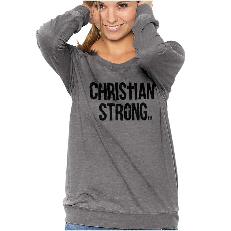 Weekend Flash Sale Christian Strong Logo Vintage Fashion T