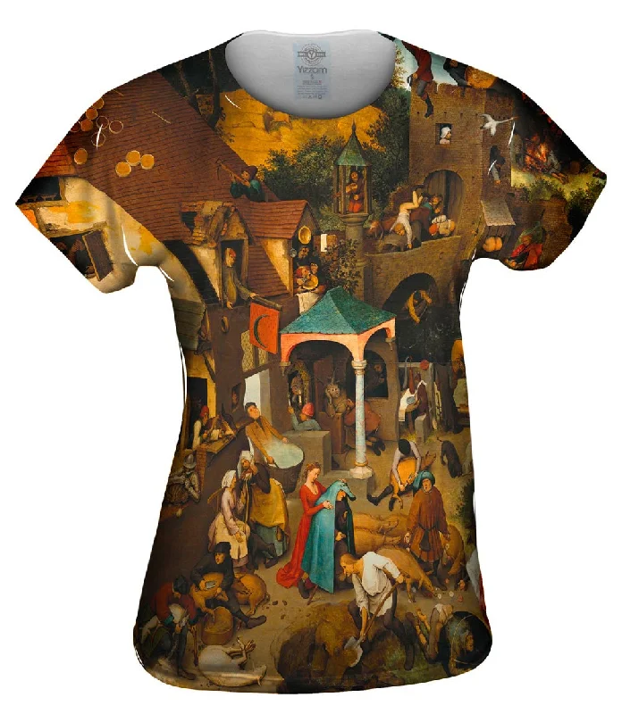 Price Drop Pieter Bruegel The Elder - "Netherlandish Proverbs"(1559)
