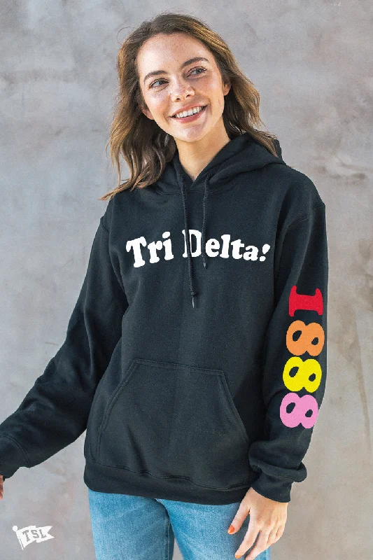 Online Only Delta Delta Delta Cooper Hoodie