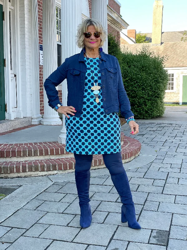 Special Offer LULU-B NAVY LINEN JACKET