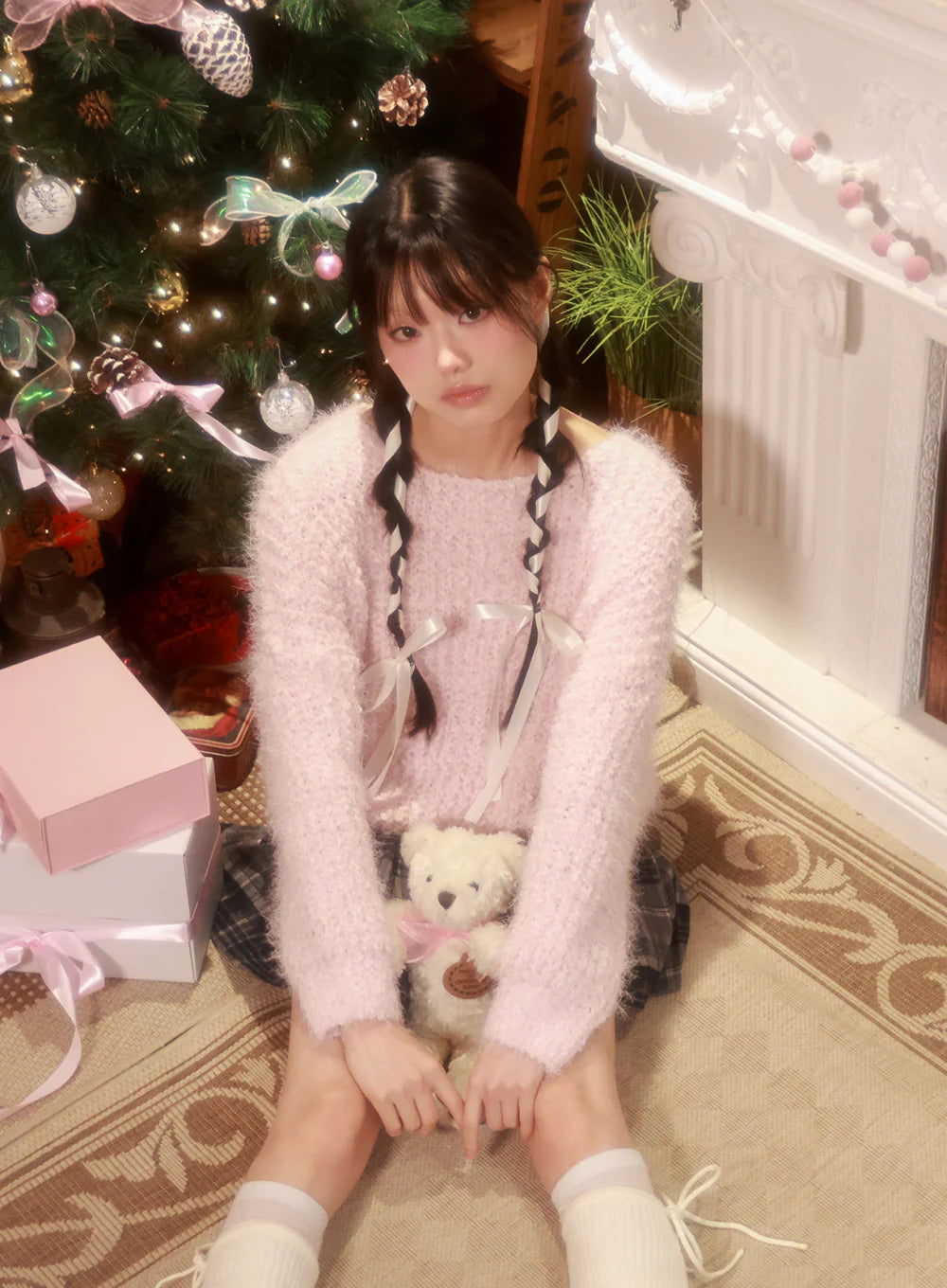 Weekend Specials to Delight Classic Solid Long Sleeve Sweater IN415