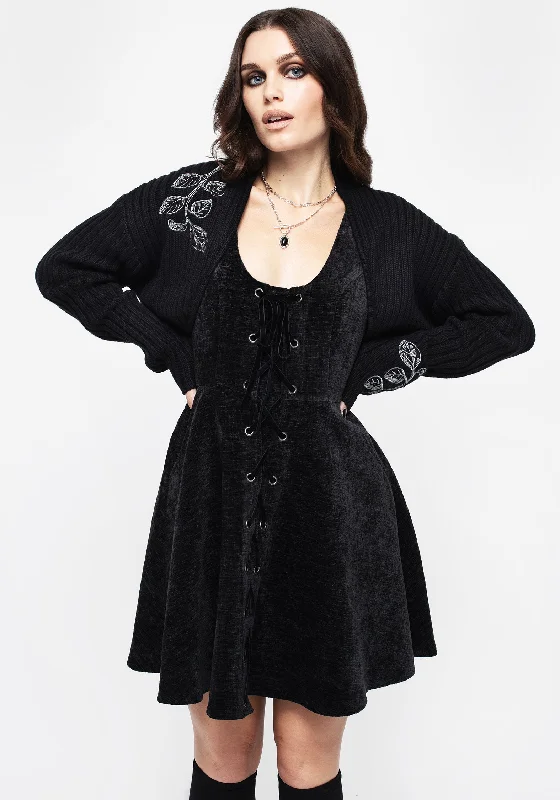 Daily Deals Amalthea Embroidered Bolero