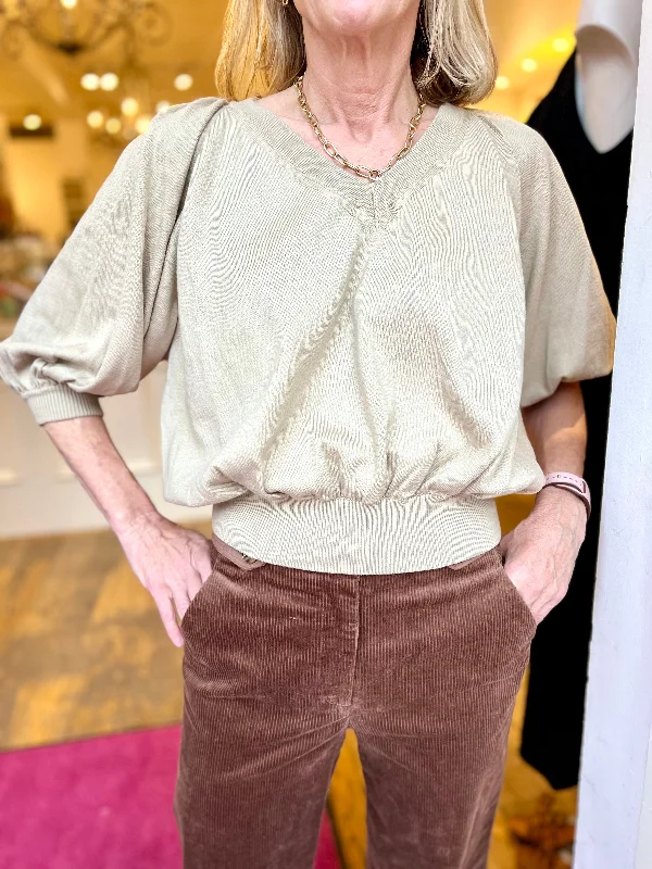 Exclusive Savings Nude Reba Top