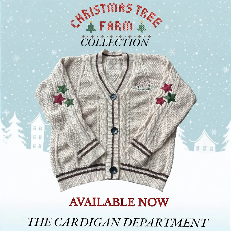Weekend Specials to Indulge In Christmas Tree Farm Cardigan