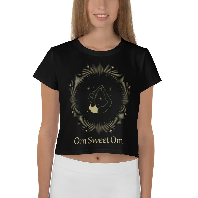 Weekend Discounts to Celebrate SHE REBEL - Om Yoga Crop Top
