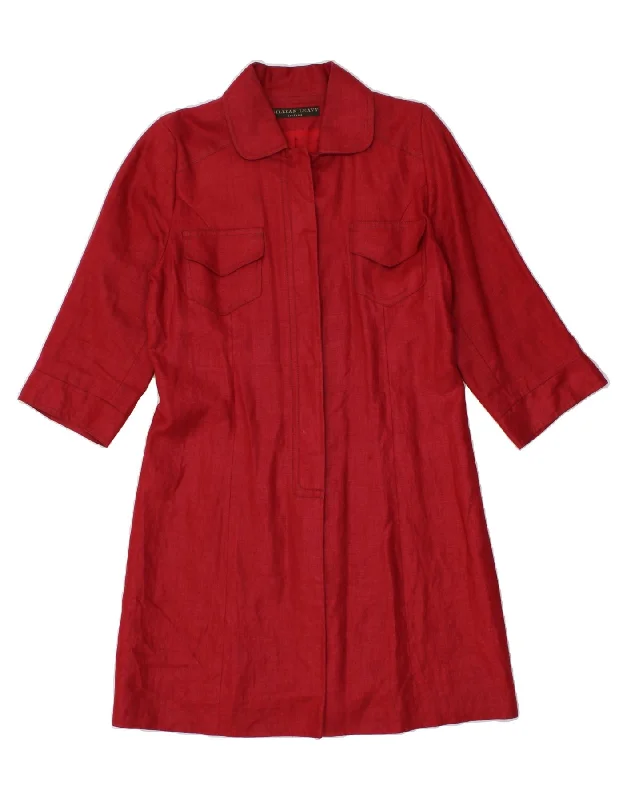 Massive Deal GILLIAN LEAVY  Womens Overcoat UK 10 small Red