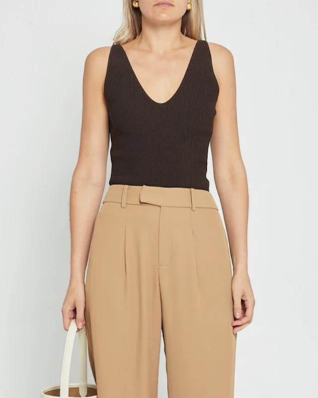 Lowest Price Sculpting Knit V Tank
